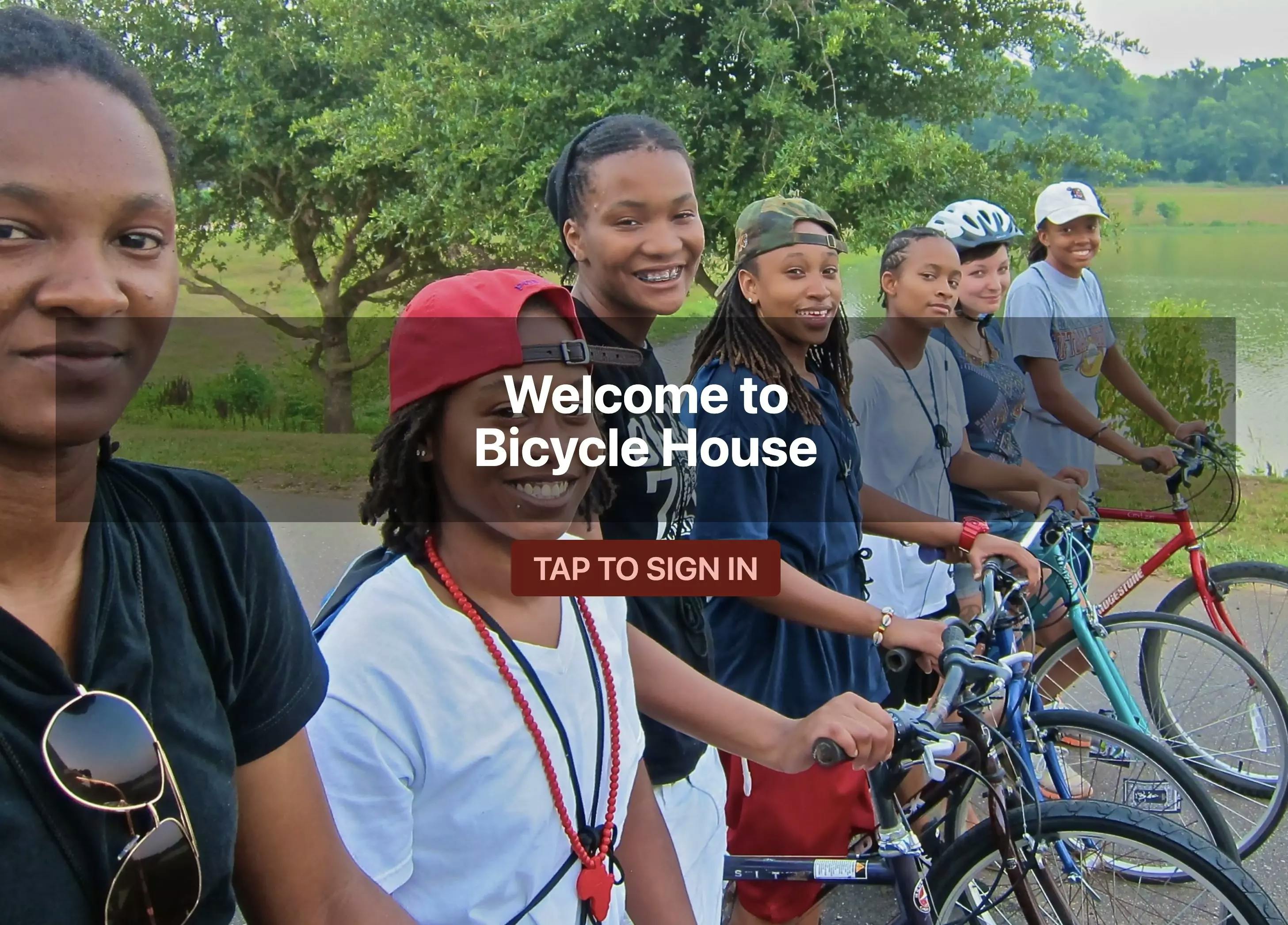 Picture of the Bike House Website